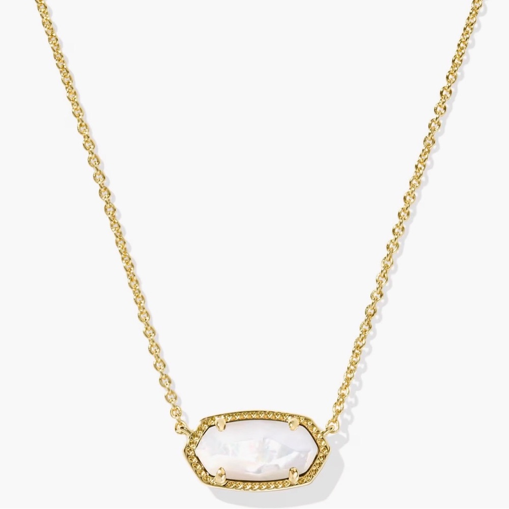 Kendra Scott Mother-of-Pearl Pendant Necklace
